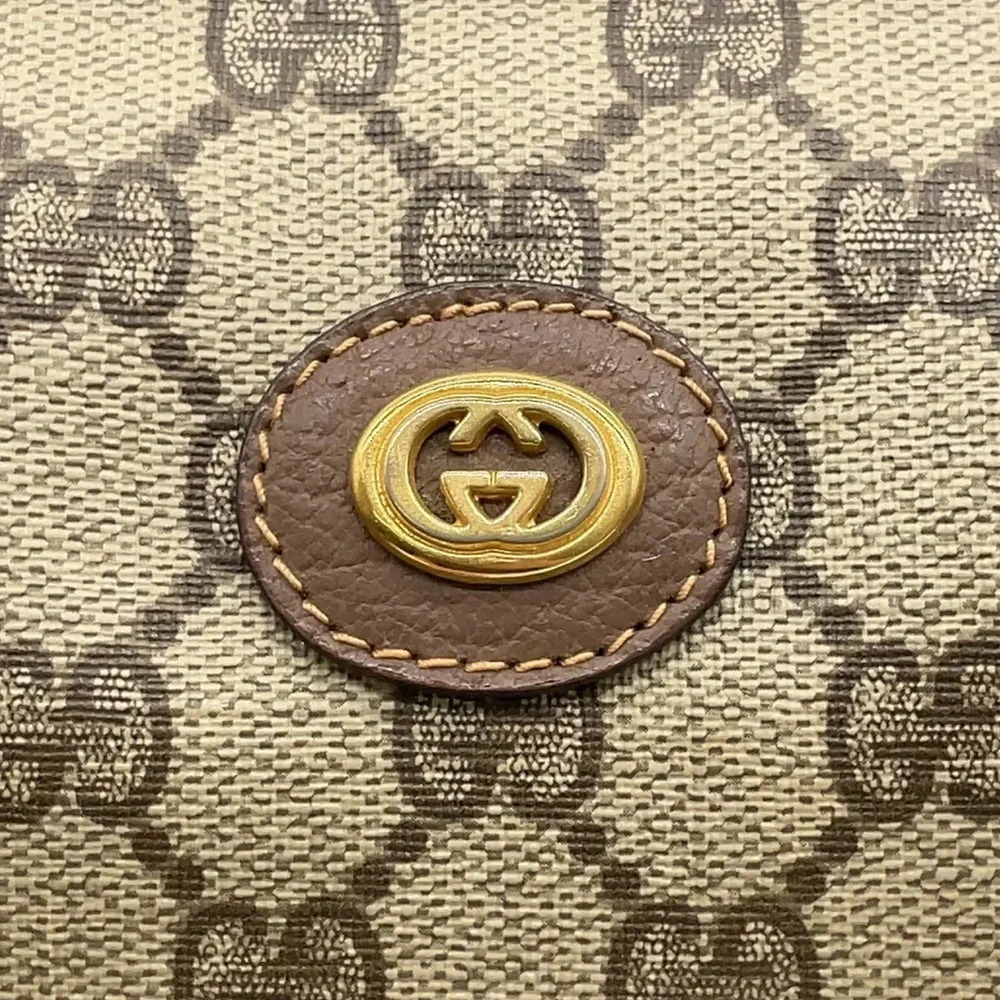 Authentic GUCCI GG Supreme Boston Bag - Picture 4 of 13